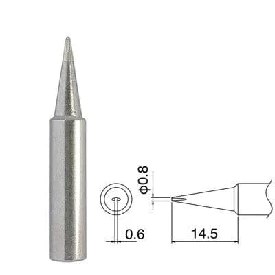 ShineNow T18 Soldering Iron Tips 6pcs Combo Set | Hakko FX-888D FX-888 FX8801 FX-600 Compatible thumbnail 8