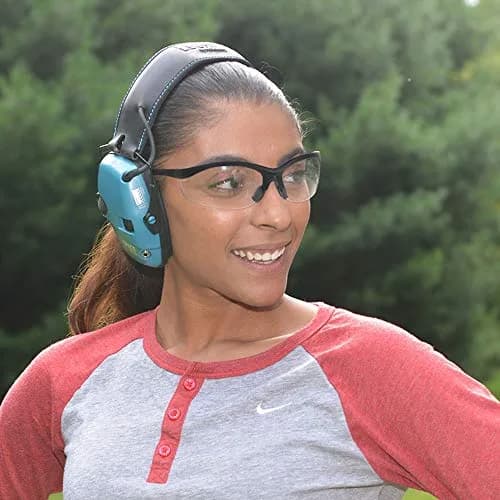 LaneTop Shooting Glasses for Men & Women, Impact-Resistant Polycarbonate, ANSI Z87.1, UV400, Clear Lens, Hard Shell Case thumbnail 6