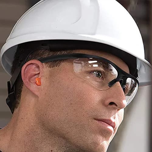 LaneTop Shooting Glasses for Men & Women, Impact-Resistant Polycarbonate, ANSI Z87.1, UV400, Clear Lens, Hard Shell Case thumbnail 7