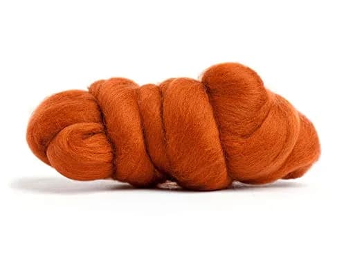 Desert Breeze Distributing Merino Wool Roving 1 oz Nutmeg | Fine European-Processed Wool for Felting & Spinning thumbnail 8