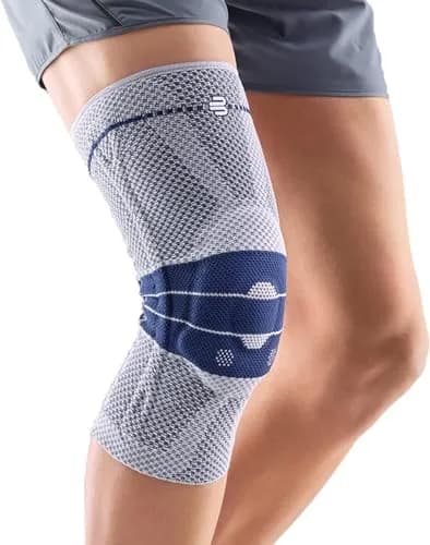 Bauerfeind GenuTrain Knee Brace Size 4 Titanium | FDA Approved Medical Grade Support for Pain Relief thumbnail 1
