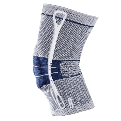 Bauerfeind GenuTrain Knee Brace Size 4 Titanium | FDA Approved Medical Grade Support for Pain Relief thumbnail 5