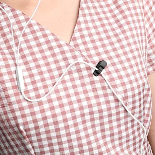 FENGWANGLI Headphone Wire Clip for Shirt | Compact Cable Management (70-120 chars) thumbnail 6