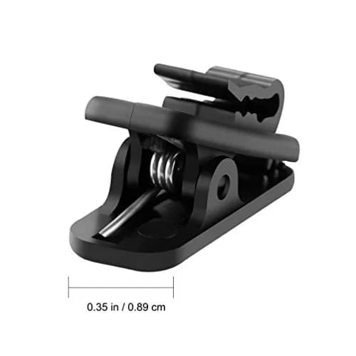 FENGWANGLI Headphone Wire Clip for Shirt | Compact Cable Management (70-120 chars) thumbnail 2