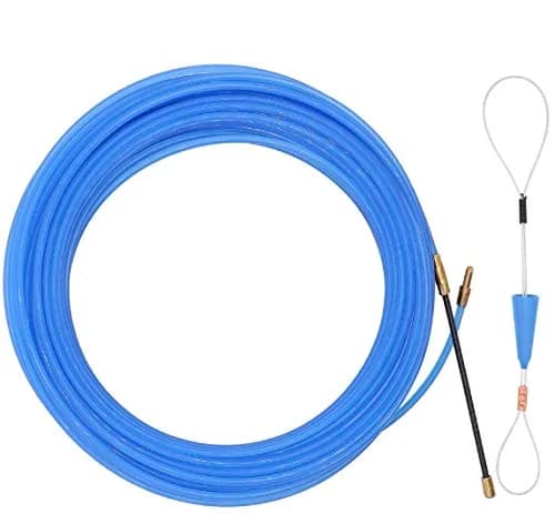 Taxutor Nylon Fish Tape Wire Puller 65FT | Durable, Lightweight & Corrosion Resistant for Electrical Wiring thumbnail 1