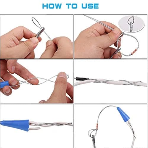 Taxutor Nylon Fish Tape Wire Puller 65FT | Durable, Lightweight & Corrosion Resistant for Electrical Wiring thumbnail 5