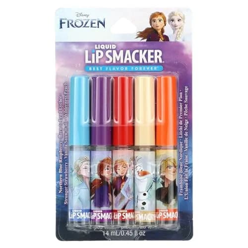 Lip Smacker Disney Frozen 2 Liquid Flavored Lip Balm Party Pack | 5 x 0.45 fl oz (13.3 ml) | Moisturizing Shine thumbnail 2