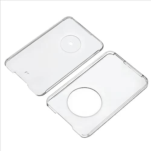 BestforYou Clear Hard Snap-on Case Cover for Apple iPod Classic 6th 7th 80GB, 120GB, 160GB | Thin 10.5mm Version with Screen Protector thumbnail 3