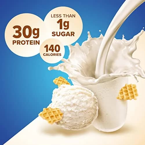 Pure Protein Vanilla Protein Shake 355ml (11 Fl Oz) | 30g Complete Protein, Low Sugar, Keto-Friendly thumbnail 4
