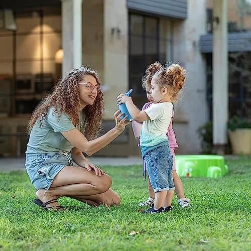 Nuby Thirsty Kids No-Spill Flip-It Reflex Stainless Steel Travel Cup 300ml (10.1 oz) | Insulated for 10 Hours thumbnail 8