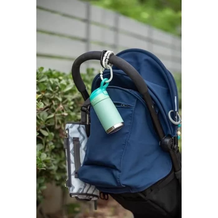 Nuby Thirsty Kids No Spill Flip-It Reflex Stainless Steel Travel Cup 300ml (10.1 Oz) | Insulated for 10 Hours thumbnail 4