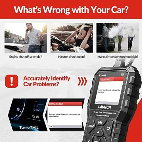 LAUNCH CR529 Full OBD2 Function Diagnostic Tool | Supports All Vehicles 1996+ with Lifetime Updates thumbnail 7