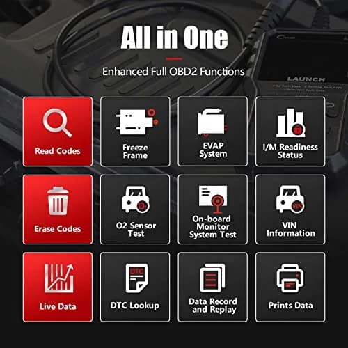 LAUNCH CR529 Full OBD2 Function Diagnostic Tool | Supports All Vehicles 1996+ with Lifetime Updates thumbnail 3