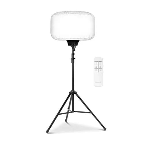 SeeDevil 150 Watt LED Balloon Light Kit | 19,500 Lumens, 6.5 Ft Tripod, Dimmable, Indoor/Outdoor, Portable thumbnail 1