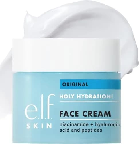 e.l.f. SKIN Holy Hydration Face Cream with Hyaluronic Acid, Niacinamide & Peptides 52ml (1.76 Fl Oz) | Nourishing & Plumping Moisturizer thumbnail 1