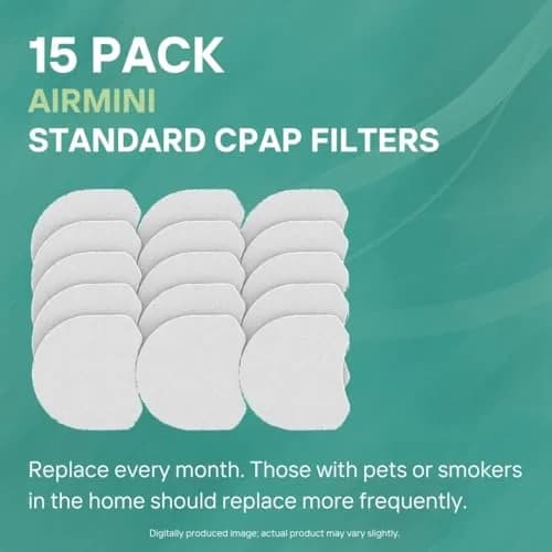Purdoux CPAP Filters for ResMed AirMini Devices (15 Pack) | Enhanced Air Purity & Comfort thumbnail 5