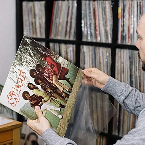 Vinyl Fever Record Sleeves [25 Pack] - Crystal Clear Outer Album Covers - Durable 3 Mil Thick Polypropylene Vinyl Sleeves for 12 Inch Lps and Archival Album Storage | 12.75"x12.75" Perfect Fit Sleeves thumbnail 9