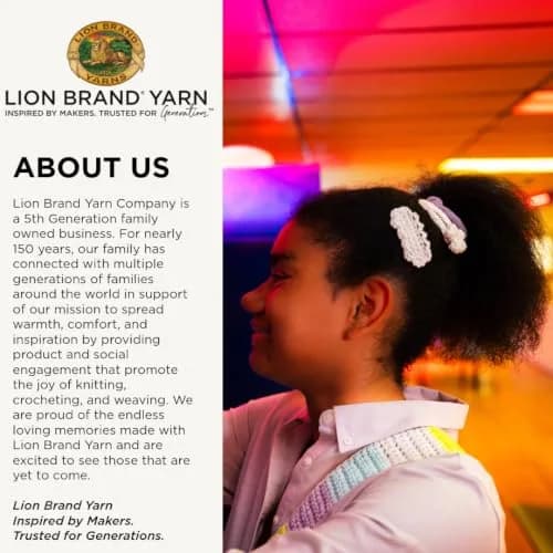 Lion Brand Yarn DIY Glow Yarn, Natural | Glow-in-the-dark fiber for creative projects thumbnail 8