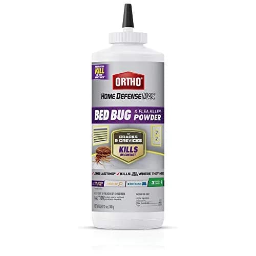 Ortho Home Defense Max Bed Bug & Flea Killer Powder, 340g (12 oz) | Long-Lasting Insect Control - main product image
