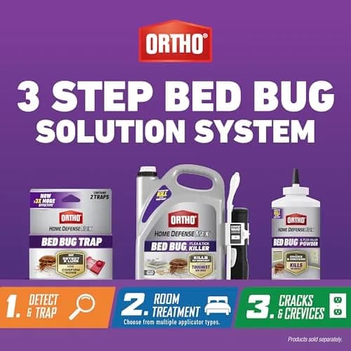 Ortho Home Defense Max Bed Bug & Flea Killer Powder 12 oz (340 g) | Kills Bed Bugs & Fleas on Contact thumbnail 7