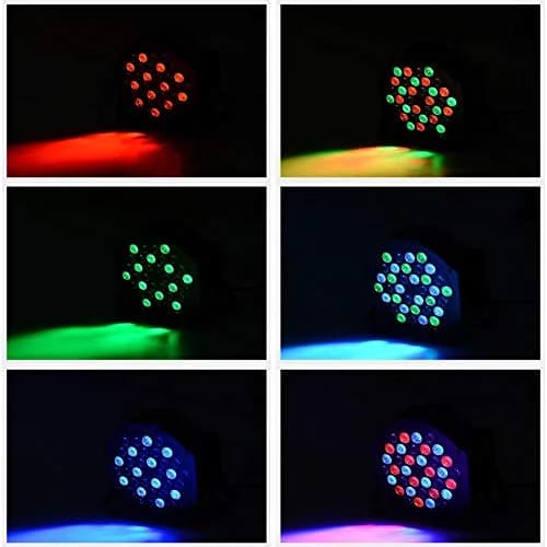 Litake 36 LED Stage Lights | Sound Activated DJ Par Lights for Events & Weddings thumbnail 3
