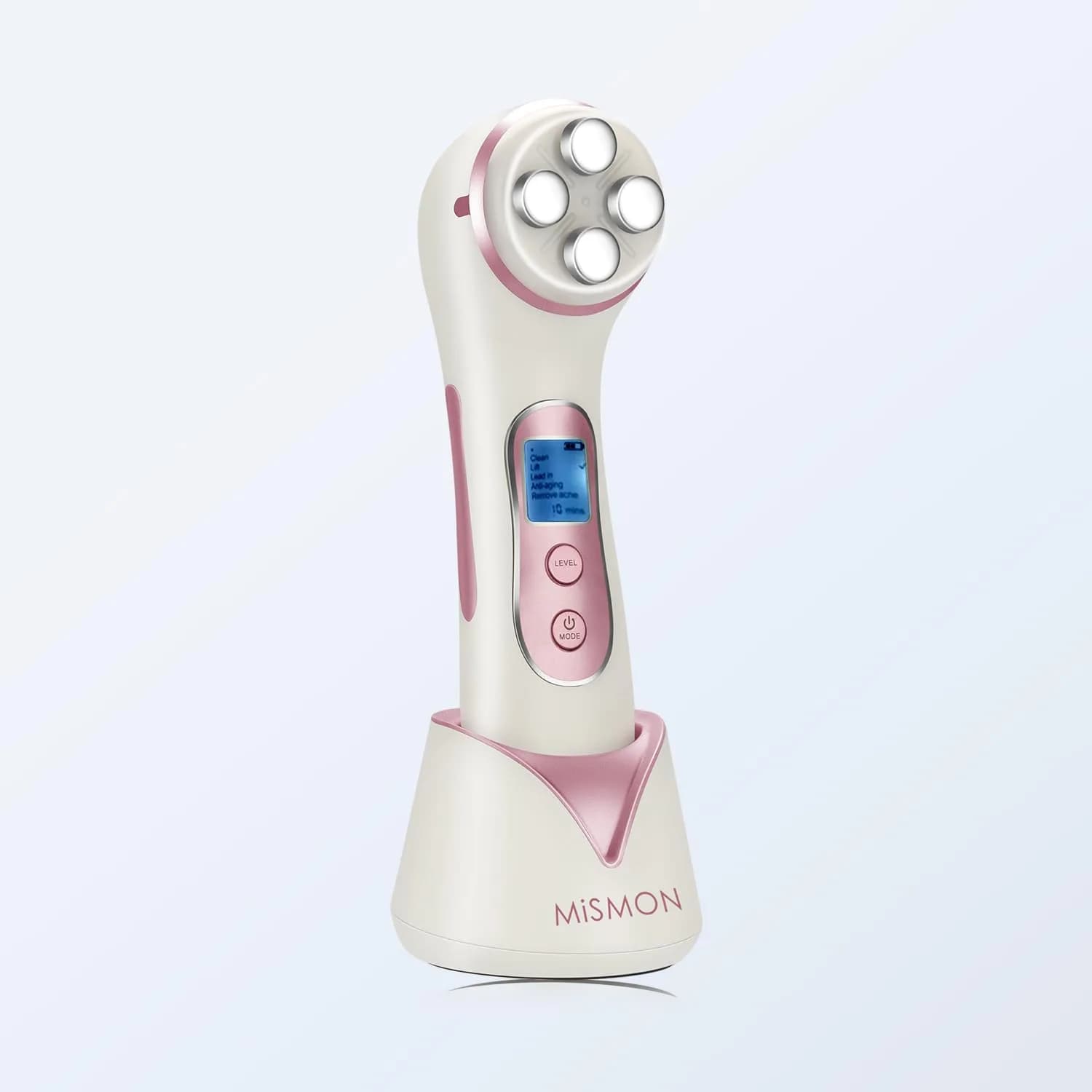 MiSMON High Frequency Facial Machine Light Theraphy Micro-Current Device, 5 in 1 Multifunctional Facial Massager for Face | Skin Care & Light Therapy