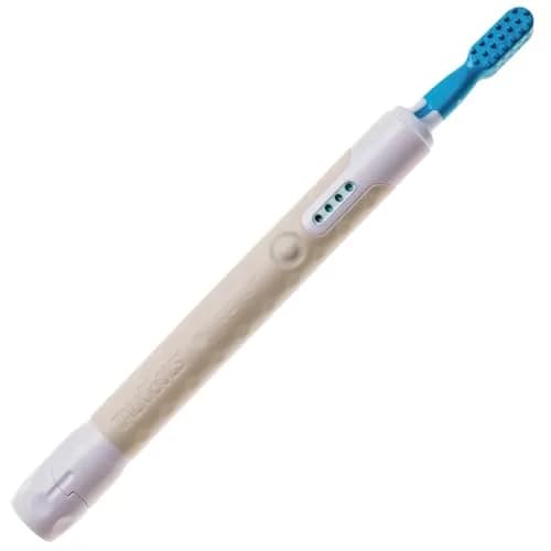 TalkTools Sensi Oral Motor Therapy Essential Vibration Tool with Textured Chewy Tip | Grey thumbnail 1