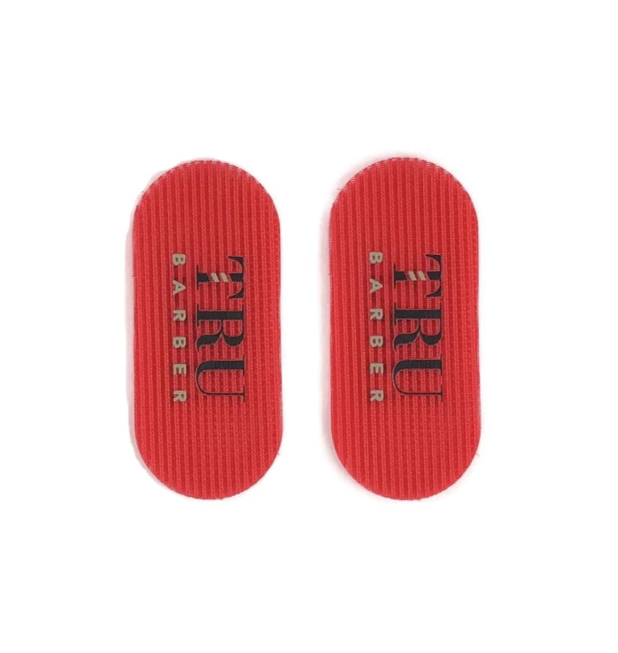 TRU BARBER Hair Grippers 3 Colors Bundle Pack 6 pcs | Salon & Barber Hair Clips for Styling (Red/White/Black) thumbnail 4