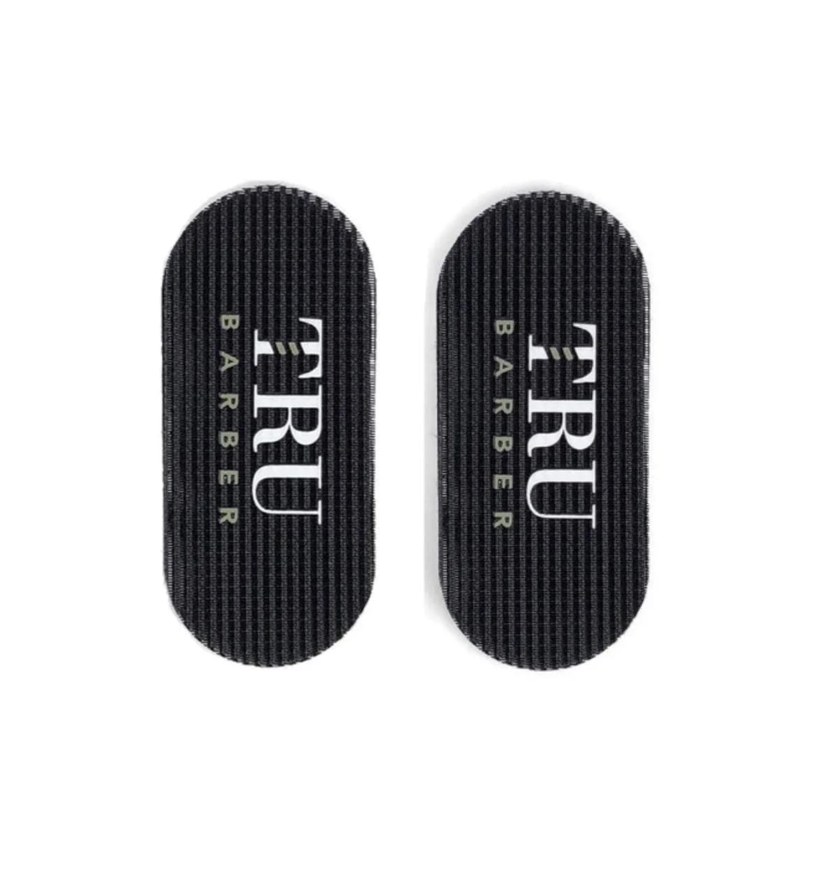 TRU BARBER Hair Grippers 3 Colors Bundle Pack 6 pcs | Salon & Barber Hair Clips for Styling (Red/White/Black) thumbnail 3