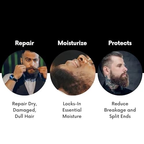Morfose Ossion Beard Growth Serum for Men | Fast Absorbing Follicle Treatment 50 ml thumbnail 5