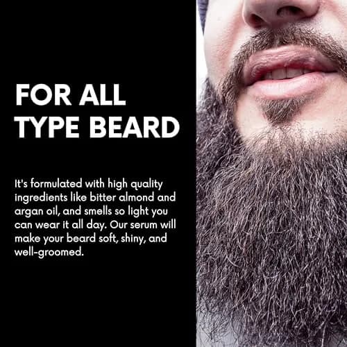 Morfose Ossion Beard Growth Serum for Men | Fast Absorbing Follicle Treatment 50 ml thumbnail 3