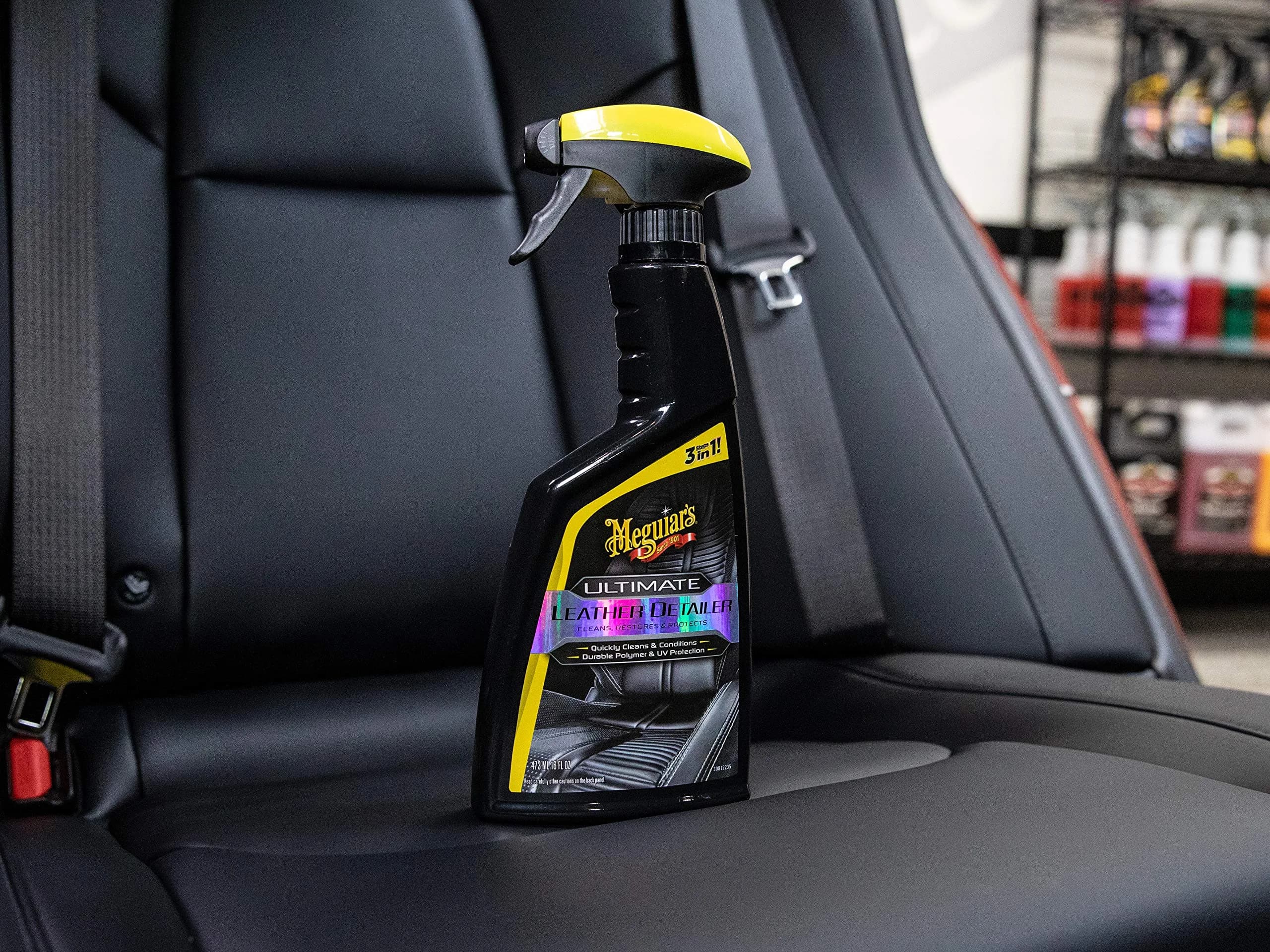Meguiar's Ultimate Leather Detailer 473ml (16 Oz) | Cleans, Conditions & Protects Leather - view 8