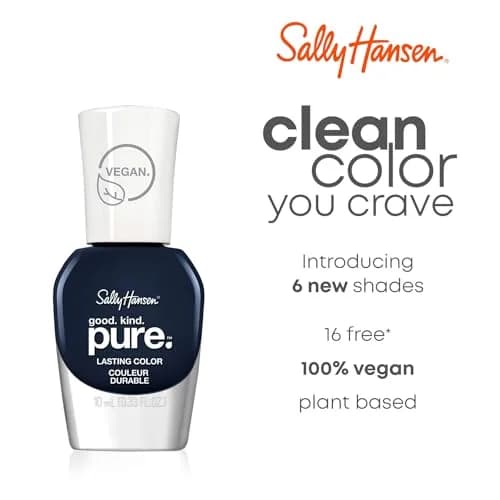 Sally Hansen Good. Kind. Pure. Vegan Nail Polish 0.33 Fl Oz | Plant-Based, 16-Free, Shiny, Long-Lasting thumbnail 4