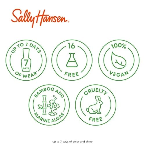 Sally Hansen Good. Kind. Pure. Vegan Nail Polish 0.33 Fl Oz | Plant-Based, 16-Free, Shiny, Long-Lasting thumbnail 7