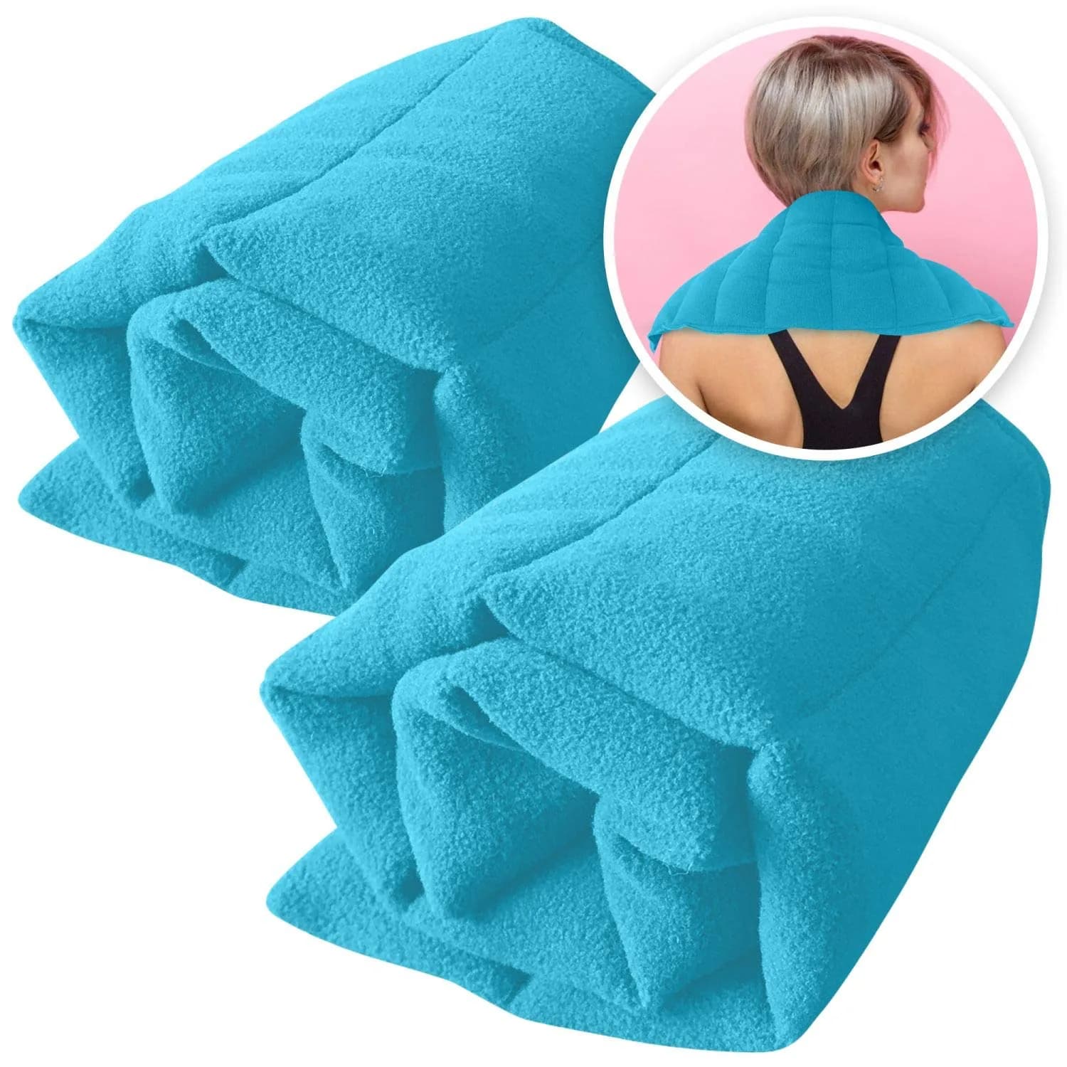 ComfortCloud Microwavable Heating Pad 7x22 Inch (17.78x55.88 cm) | Natural Moist Heat Therapy for Back Pain - view 5