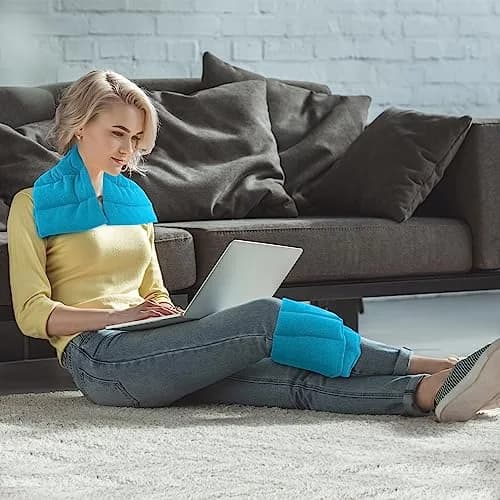 ComfortCloud Microwavable Heating Pad 7x22 Inch (17.78x55.88 cm) | Natural Moist Heat Therapy for Back Pain thumbnail 7
