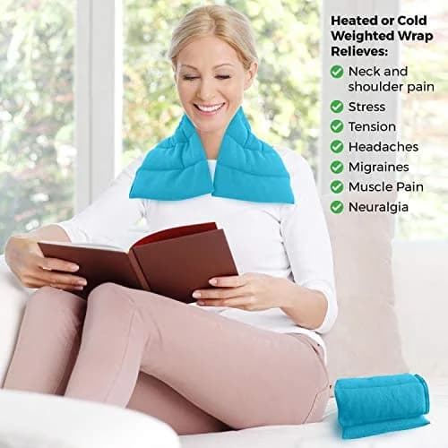 ComfortCloud Microwavable Heating Pad 7x22 Inch (17.78x55.88 cm) | Natural Moist Heat Therapy for Back Pain thumbnail 2