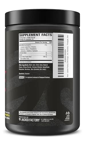 Jacked Factory EAA Surge Essential Amino Acids Powder | Supports Muscle Growth & Recovery in India thumbnail 7