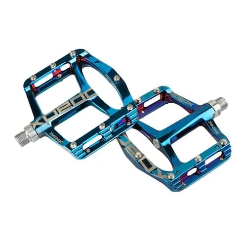 Xpedo Spry Flat Bike Pedals 101x106mm | Ultralight Magnesium, Blue Ray, 28 Pins thumbnail 3