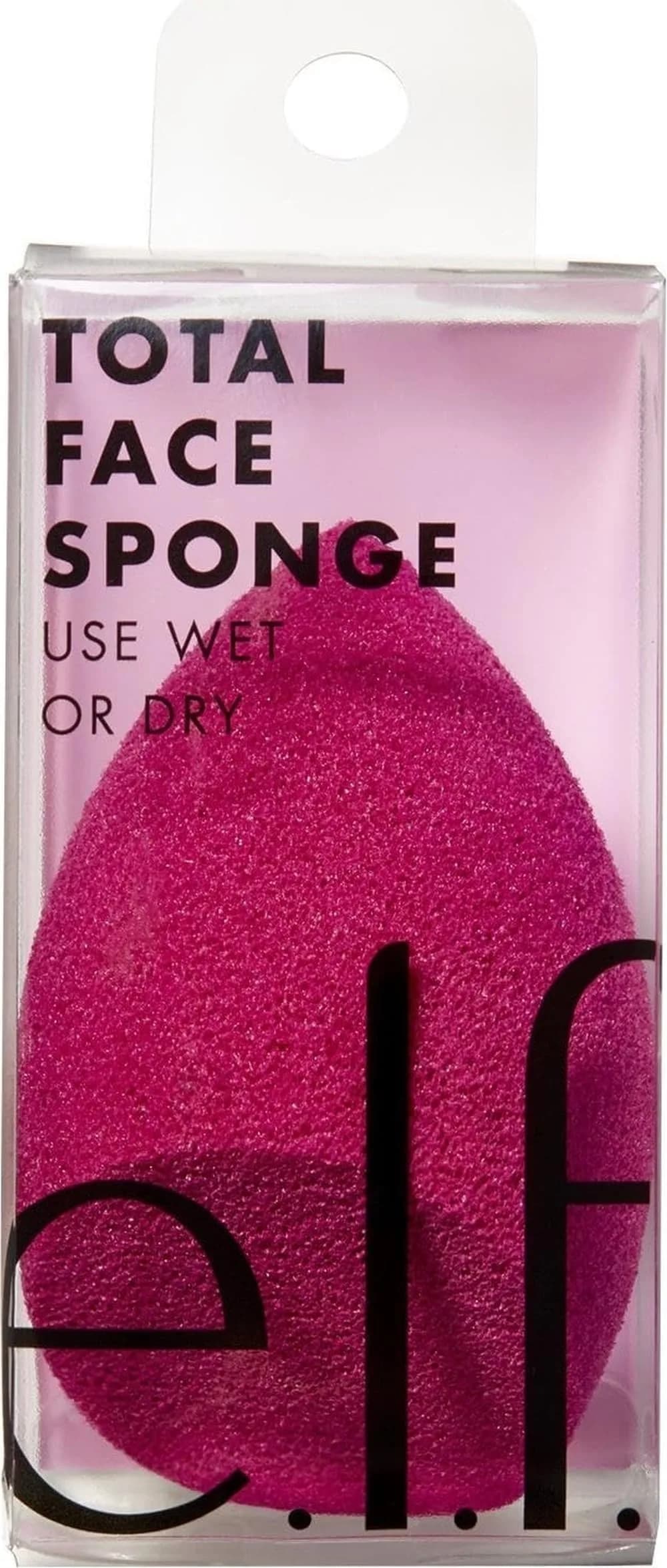 e.l.f. Total Face Blending Sponge Pink | 9g (0.317 oz) - main product image