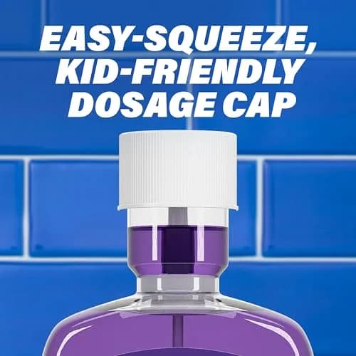 ACT Kids Anticavity Fluoride Rinse Groovy Grape 16.9 fl. oz. | Alcohol-Free Kids Mouthwash with Accurate Dosing Cup thumbnail 7