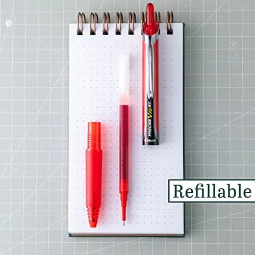 PILOT Precise V10 RT Retractable Rollerball Pens, 1.0mm Bold Point, Purple, 12-Pack | Smooth Writing Liquid Ink thumbnail 5
