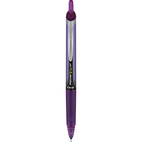 PILOT Precise V10 RT Retractable Rollerball Pens, 1.0mm Bold Point, Purple, 12-Pack | Smooth Writing Liquid Ink thumbnail 2