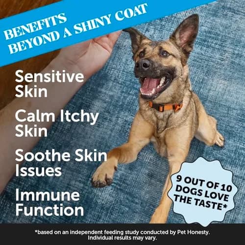 Pet Honesty Skin Health Omega Soft Chews for Dogs | 90 Chews (2.5kg / 5.5lb) thumbnail 2