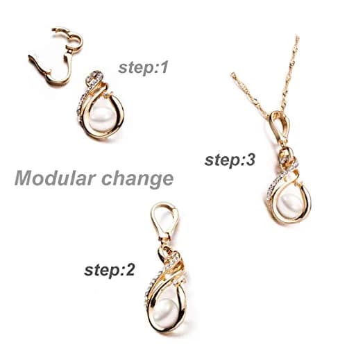 Zpsolution Swivel Bails for Pendants, Dual Ended Connector Charm | Interchangeable Jewelry Clasp (70-120 chars) thumbnail 4