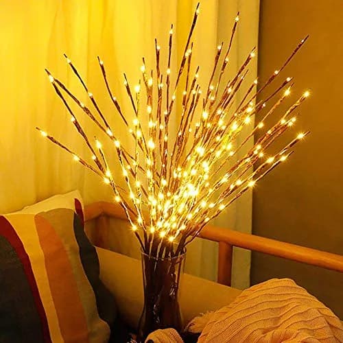 DK177 2 Pack Led Branch Light Battery Operated Lighted Branch Vase Filler 30 Inch | Warm White Indoor & Outdoor Decor thumbnail 1