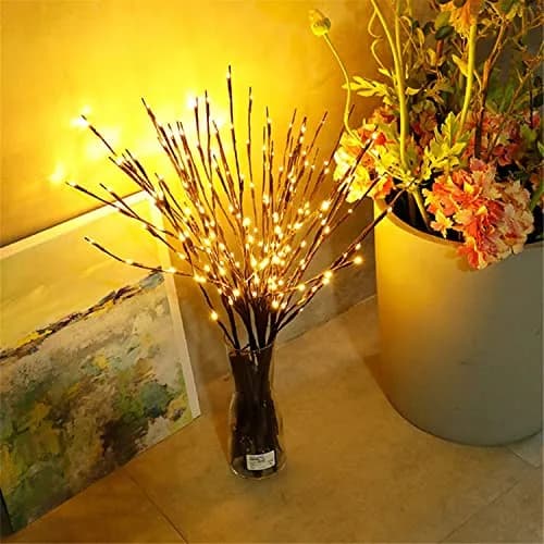 DK177 2 Pack Led Branch Light Battery Operated Lighted Branch Vase Filler 30 Inch | Warm White Indoor & Outdoor Decor thumbnail 7