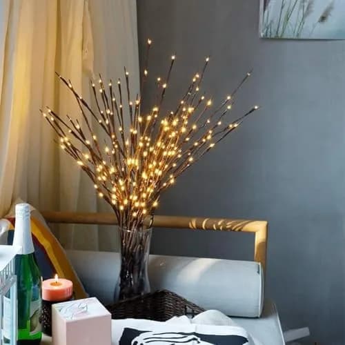 DK177 2 Pack Led Branch Light Battery Operated Lighted Branch Vase Filler 30 Inch | Warm White Indoor & Outdoor Decor thumbnail 8
