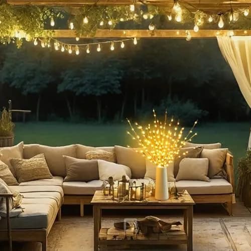 DK177 2 Pack Led Branch Light Battery Operated Lighted Branch Vase Filler 30 Inch | Warm White Indoor & Outdoor Decor thumbnail 3