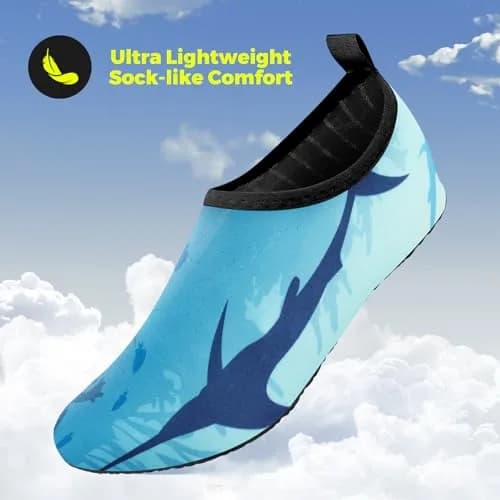 JOTO Quick-Dry Water Shoes for Women & Men | 25cm (9.8 inches) | Breathable Aqua Socks with Non-Slip Sole thumbnail 5
